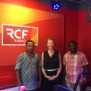 © RCF Anjou - Père Arnaud Milandou du Congo Brazzaville et au Père Jean-Louis Kossi Agbeli du Togo avec Laure Baudet