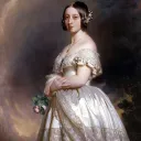 La reine Victoria en 1842, peinture de Franz Xaver Winterhalter ©Wikimédia commons