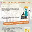 Opération " Nettoyons notre quartier"