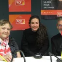 Céline Delpech, Pauline Chartier et Jean Boucherie du CCFD-Terre Solidaire /photo: Laurène Rocheteau