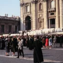 La procession d'entrée des pères conciliaires.