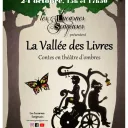 © Affiche du spectacle de théâtre d'ombres "La vallée des livres"