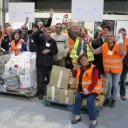 L'équipe de la Banque alimentaire. DR