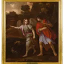 Tobie et l'Ange, attribué à Jean II Decherche © Exposition Trésors d'Art Sacré - Abbaye Royale de l'Epau