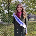 Caroline Aubert se prépare pour l'élection de Miss Centre-val de Loire. © RCF - Hugo Sastre.