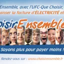 Campagne "Énergie moins chère ensemble" © UFC Que Choisir