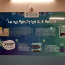 Une exposition installée dans la station d'épuration de Cagnes-sur-Mer - Photo RCF