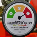 Le baromètre est composé de plusieurs couleurs pour sensibiliser les couples - Photo RCF