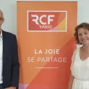 François de Wazières et Charlotte Dubost lors du Murex Festival