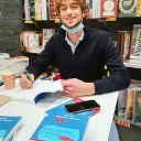 Pierre Manzon Jolyon en signature à la librairie du théâtre à Bourg-en-Bresse