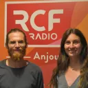 Pauline Bagot et Morgan Renault, membre de Solidarifood ©RCF Anjou