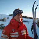 Tom Burette, moniteur de ski nordique, notamment à l'ESF du Semnoz