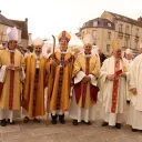 Les évêques de Normandie lors de l'installation de Mgr Feillet sur le siège de Séez @diocèse de Séez