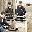 Équipement d'une station privée de TSF à des fins scientifiques 1897 ©Wikimédia commons