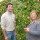 Vincent et Fabienne Jouin, des Vergers d'Aulaines © site Bienvenue à la Ferme