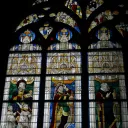 Cathédrale de Bourges, Chapelle Du Breuil - Vitrail de l'Adoration des Rois Mages.