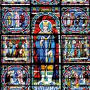 Vitrail de Saint Julien, à la cathédrale du Mans