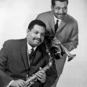 Nathaniel & Julian (Cannonball) Adderley, 1961. © Wikipedia.