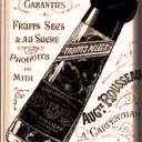 Publicité d Auguste Rousseau, négociant à Carpentras au XIXe siècle © Auteur inconnu Wikimedia Commons