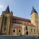 La Collégiale Saint Sylvain de Levroux est répertoriée sur l'application "Belles Églises". © Wikipédia. 