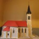 maquette de l'église de Montagnat par Ph Pin
