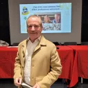 Benoît Roze vient présenter au Puy-en-Velay l'entreprise Lou, producteur de champignons à Chaspuzac. 150 emplois en CDI sont à la clé © Martin Obadia