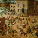 Brueghel L'Ancien, détail des Jeux d'enfants