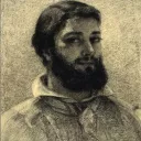 © Gustave_Courbet_Autoportrait (1852), fusain et charbon