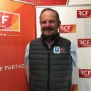 Jean Souchal dans les studios de RCF Isère