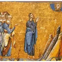Jesus en prière - Icône Byzantine