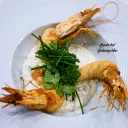 Tempura de gambas