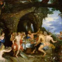 Pierre Paul Rubens, Le banquet d'Archéloos, vers 1615, une représentation mythologique d'une agriculture facile et généreuse ©Wikimédia commons