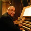 Jean-Luc Lepage à la console de l'orgue de la Cathédrale de Verdun