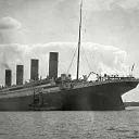 Le Titanic en route vers Cherbourg