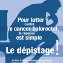 Mars bleu, un mois de sensibilisation au dépistage du cancer colorectal. / Photo : La ligue contre le cancer