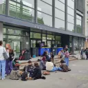 Blocage du lycée Joachim-du-Bellay à Angers ©RCF Anjou