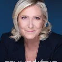 affiche officielle de campagne de Marine Le Pen