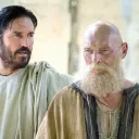 L'évangéliste Luc et l'apôtre Paul, dans le film "Paul Apôtre du Christ" de Andrew Hyatt
