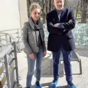 Ilona Puget et Dominique Ferrandon au solarium des thermes de Lons-le-Saunier ©RCF Jura - Mars 2022