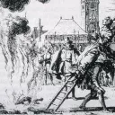 Mise à mort par le feu d'une anabaptiste - © Musée Protestant / Michaël Sattler