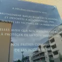 Plaque commémorative du Bon Pasteur à Angers - ©RCF Anjou