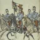 Le régiment a été commandé par Raymond de Hauteclocque, l'oncle du Maréchal Leclerc ®Bibliothèque numérique de la New York Public Library