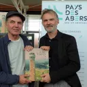 Goulc'han Kervella et Emmanuel Lepage pour le livre "L'île Vierge, un phare dans les yeux" @ Christophe Pluchon, RCF 2022