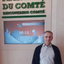 Le président du CIGC Alain Mathieu à la Maison du comté à Poligny ©RCF Jura - Mai 2022