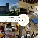 Le château de Saint-Vidal dispose de 7 suites et chambres. ©Château de Saint-Vidal. 