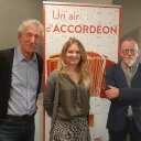 Jean-Luc Bouttier, Vanessa, Laurent Maroleau (de gauche à droite)