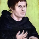 Martin Luther (1483-1546) de Lucas Cranach l'Ancien, c. 1500 ©Wikimédia commons