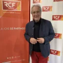 Alain Meunier dans les studios de RCF Isère - 2022