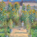 Le jardin de Vétheuil (Monet, 1881) ©Washington National Gallery