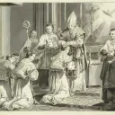 Le sacrement de l'ordination, Pietro Antonio Novelli, 1779. © Wikipedia.